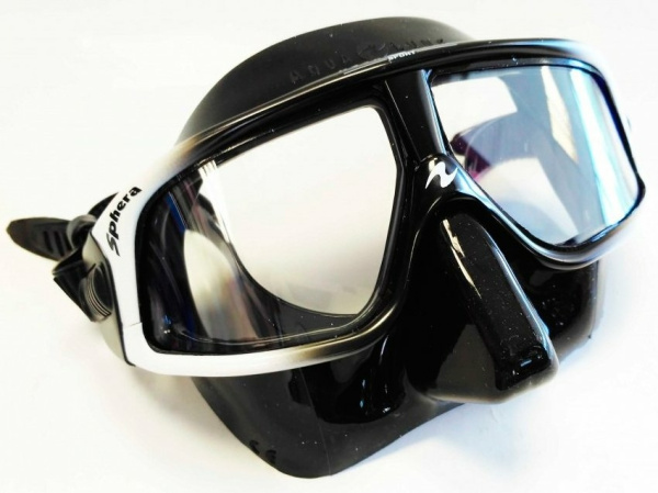 Маска Sphera LX (черный силикон; black/white)